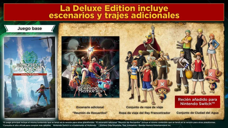 One Piece Odyssey [DELUXE EDITION] - Nintendo Switch