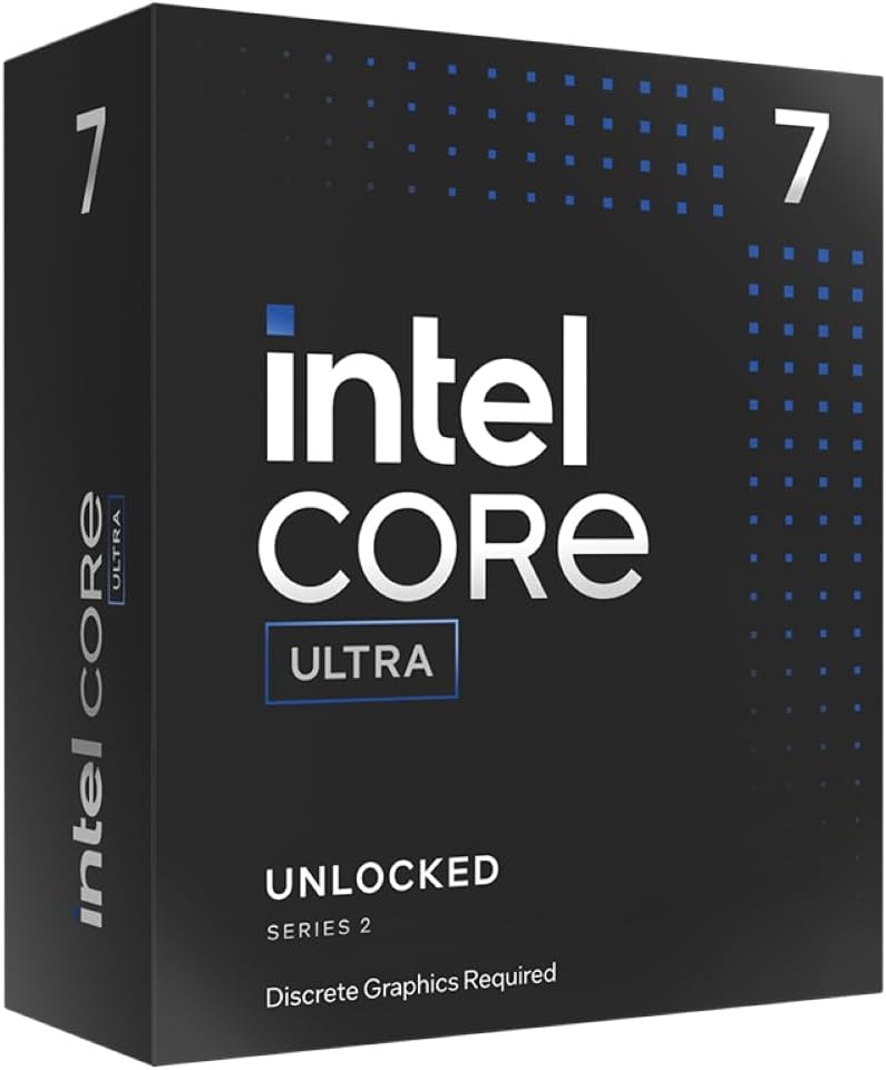 Procesador Intel Core Ultra 7 265KF (LGA1851) 20 núcleos hasta 5.5 GHz