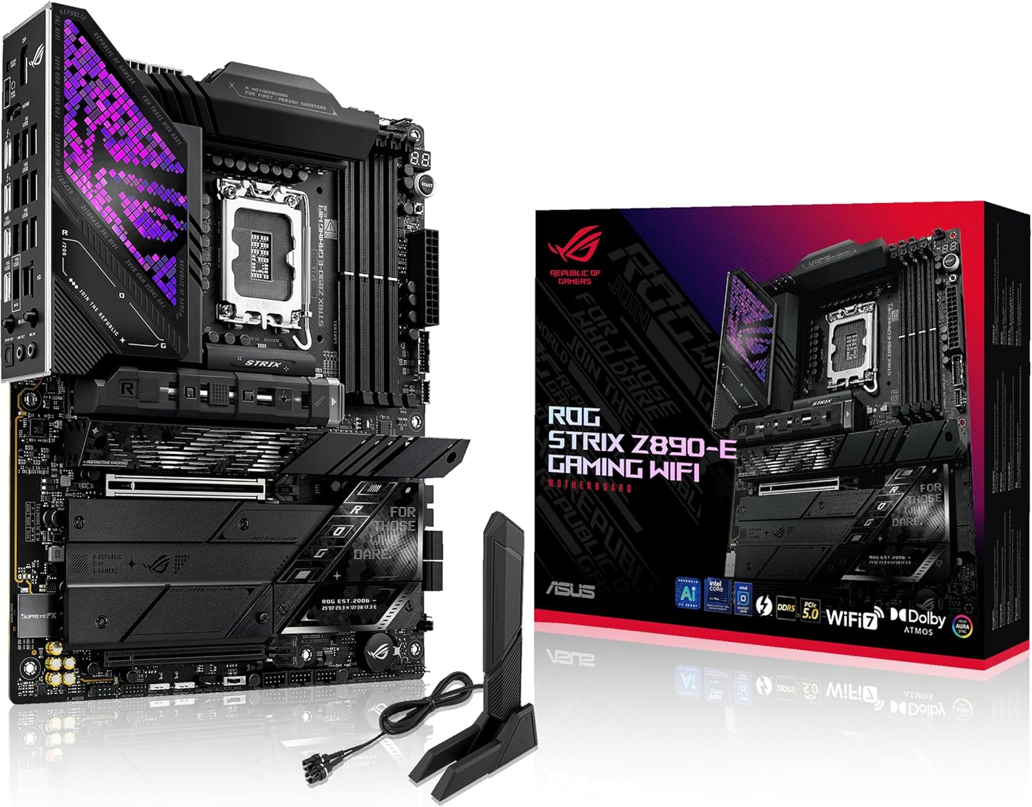Placa Madre Asus Rog Strix Z890-E Gaming WiFi Intel Z890 Lga 1851 Atx