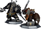World of Warcraft – Set deluxe 2 figuras 1:12 "Enano cazador y Pandaren"