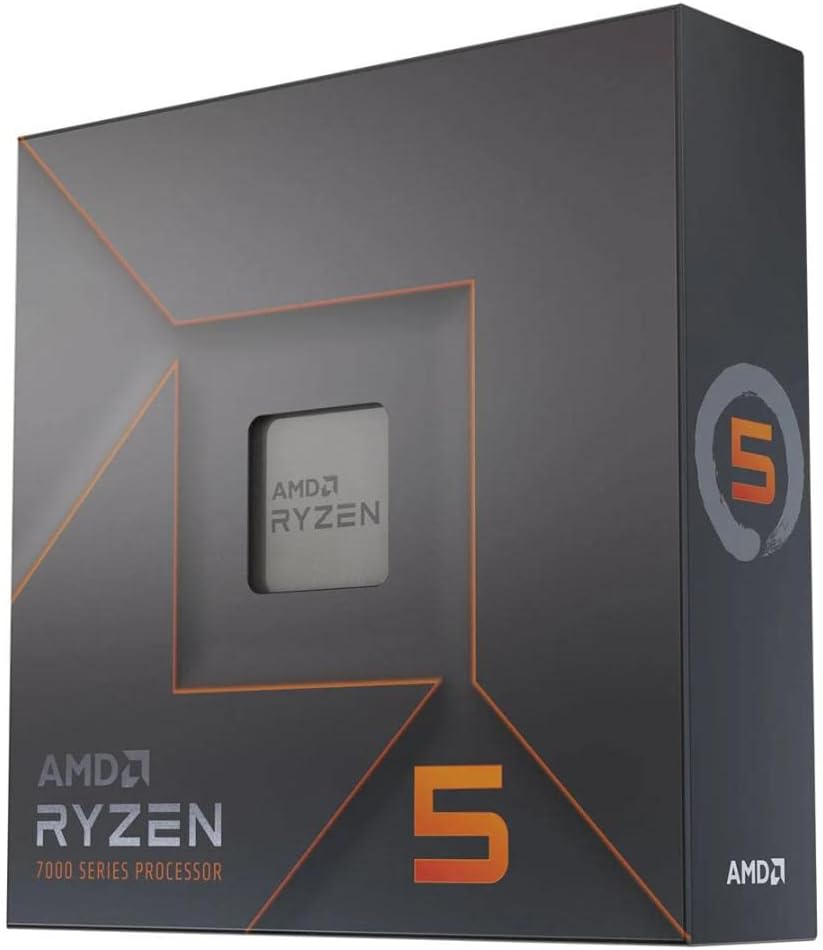 Procesador AMD Ryzen 5 7600X de 6 núcleos (AM5)