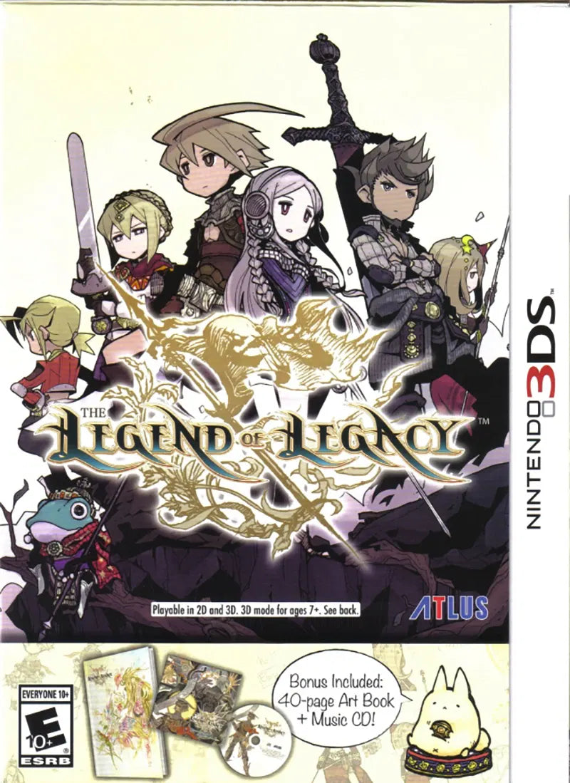 The Legend Of Legacy - Nintendo 3DS