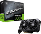 Tarjeta Gráfica MSI GeForce RTX 5060 Gaming Shadow 2X OC 8GB GDDR7