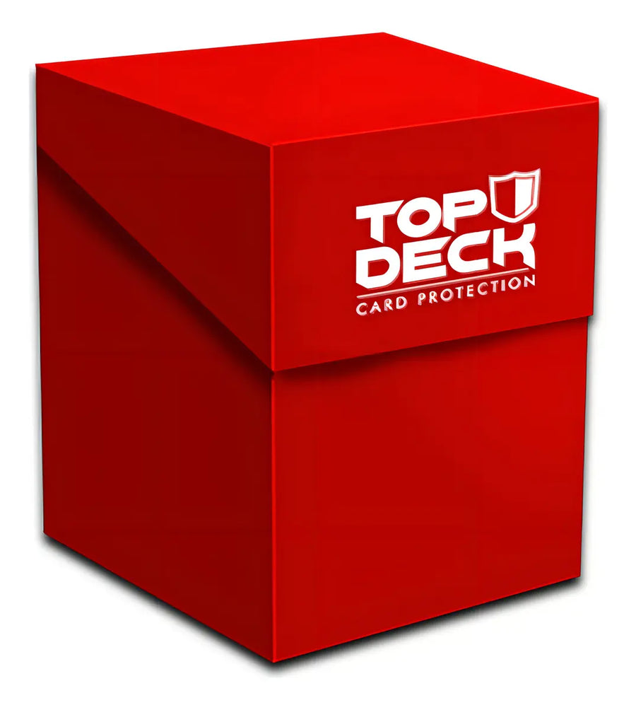 Portamazo XL rojo Top Deck para 120 cartas con protector