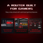 Router gamer TP-Link Archer GE400 WiFi 7 BE6500 doble banda con RGB y puertos 2.5G