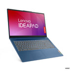 Notebook Lenovo IdeaPad Slim 3 15.6” (AMD Ryzen 7 5825U / 16GB RAM / 512GB SSD / FHD (1920×1080) / Wi-Fi 6 / Windows 11 (Abyss Blue))