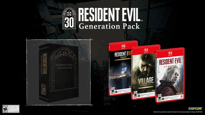 EDICIÓN LIMITADA - Resident Evil Generation Pack – Edición US / Nintendo Switch 2