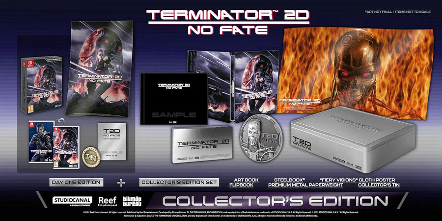 COLLECTOR'S EDITION - Terminator 2D: NO FATE - Nintendo Switch
