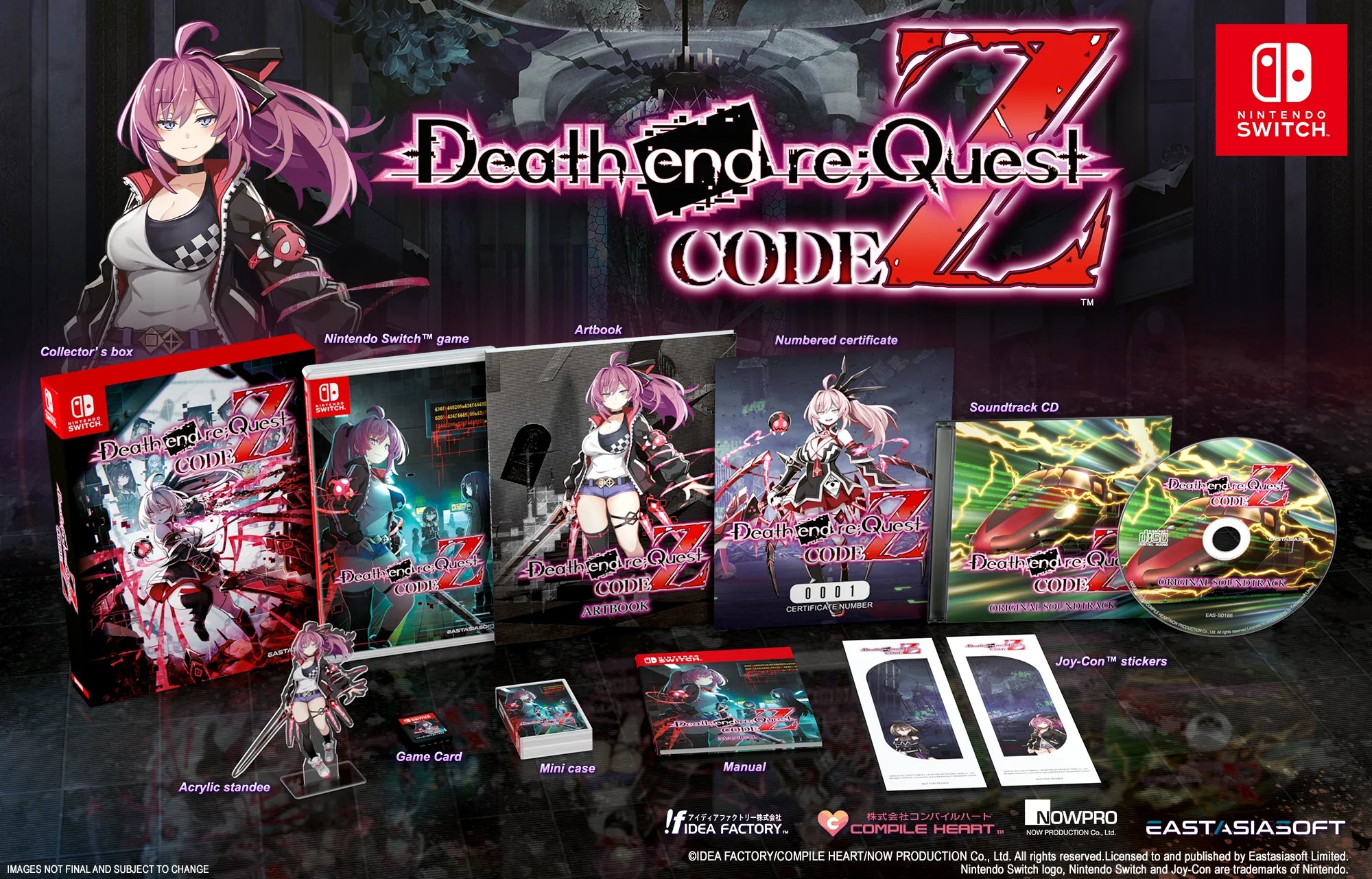 PRE VENTA]Death end re;Quest Code Z (LIMITED EDITION) - Nintendo