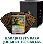 Magic: The Gathering El Señor de los Anillos Cuentos de la Tierra Media Commander Deck 4 + Paquete de muestra de refuerzo para coleccionista