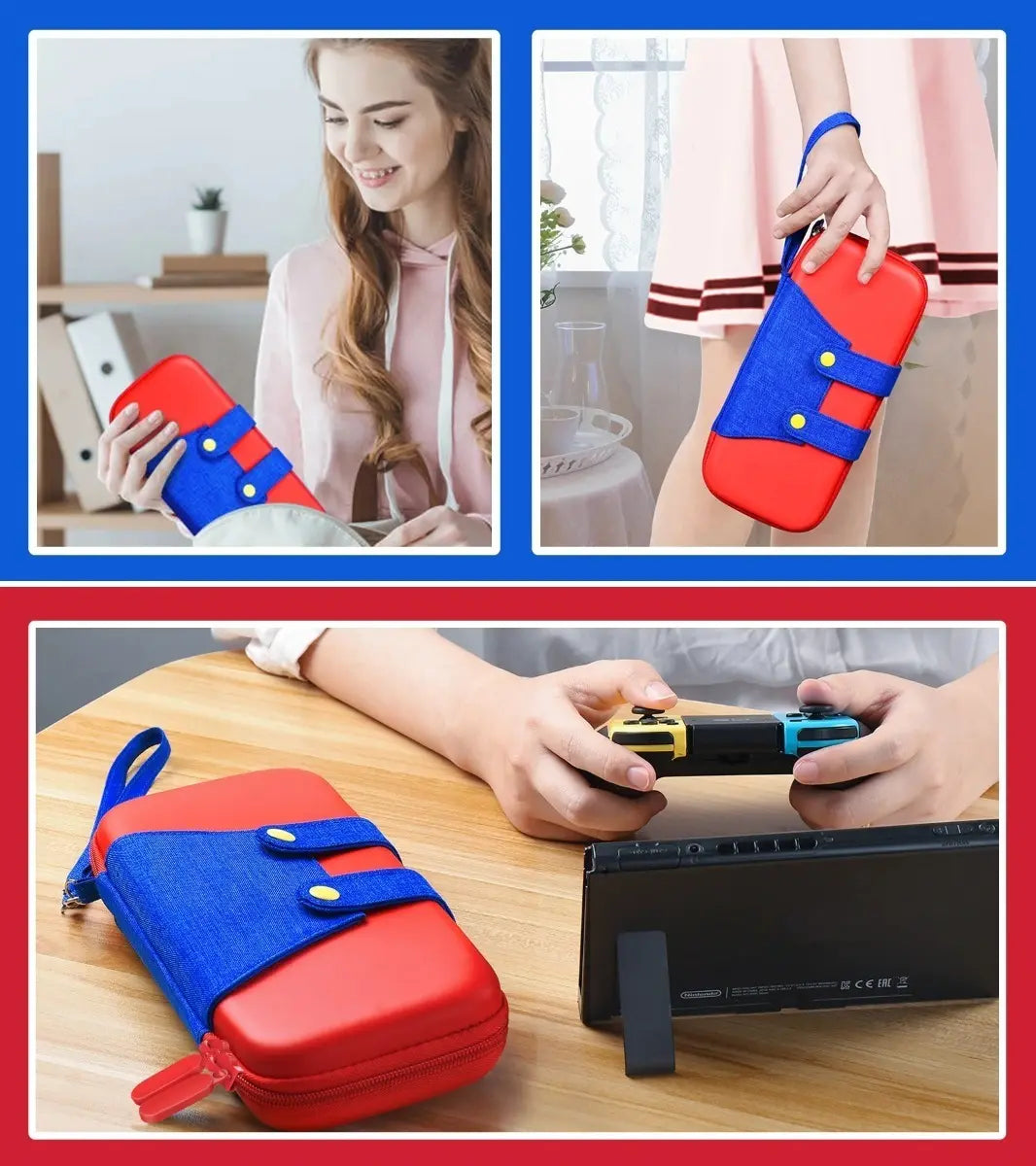 Bolso/Estuche Nintendo Switch Modelo Mario