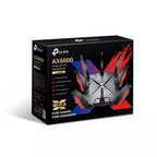 Router gamer MSI Radix AXE6600 WiFi 6E tri-band con AI QoS y RGB