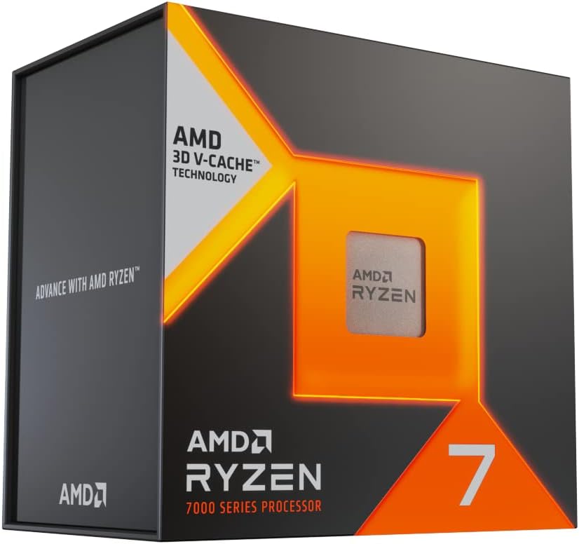 Procesador AMD Ryzen 7 7800X3D (AM5) 8 núcleos