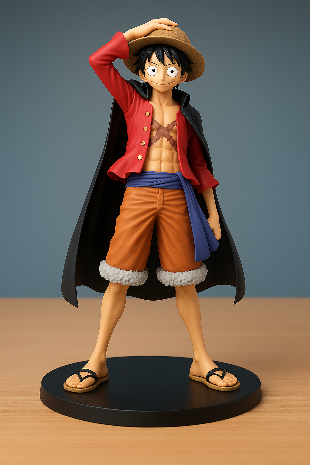 Figura Luffy - One Piece (The Grandline Men / 15 cm / PVC Coleccionable)