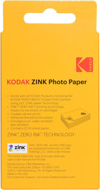 Kodak Papel Fotográfico Zink Adhesivo 2 x 3 (20 Hojas)