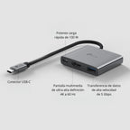 Hub USB-C TP-Link 3 en 1 UH3020C con HDMI 4K 60Hz y carga 100W