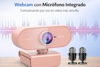 Cámara Web HD 1080P Para PC Y Mac