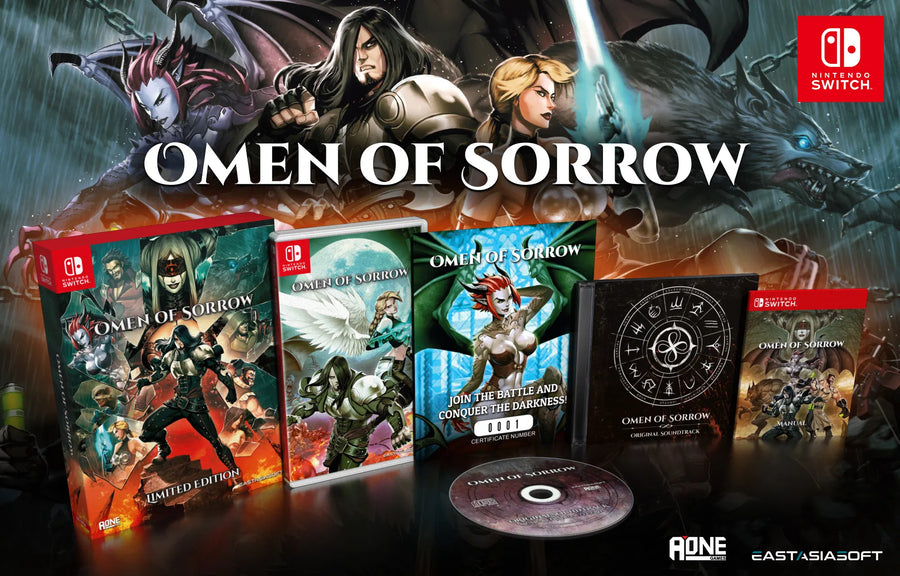EDICIÓN LIMITADA - Omen of Sorrow - Nintendo Switch