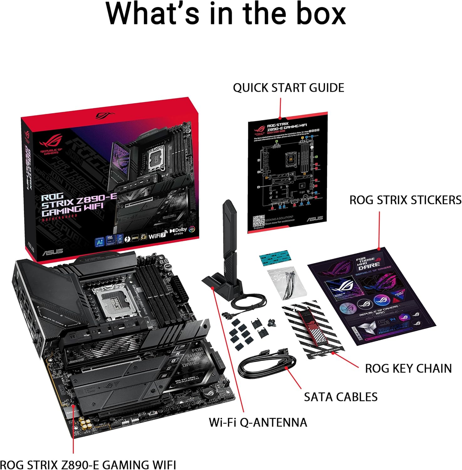 Placa Madre Asus Rog Strix Z890-E Gaming WiFi Intel Z890 Lga 1851 Atx