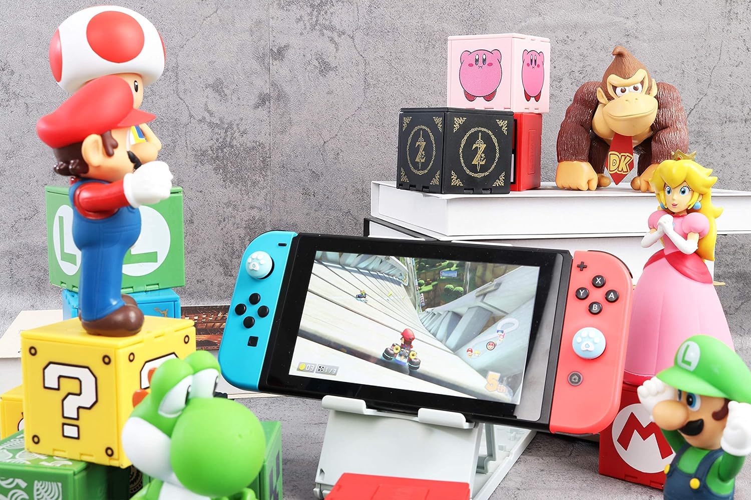 Cubo Porta Cartuchos 16 Juegos Para Nintendo Switch