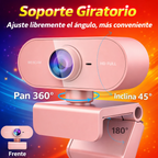 Cámara Web HD 1080P Para PC Y Mac
