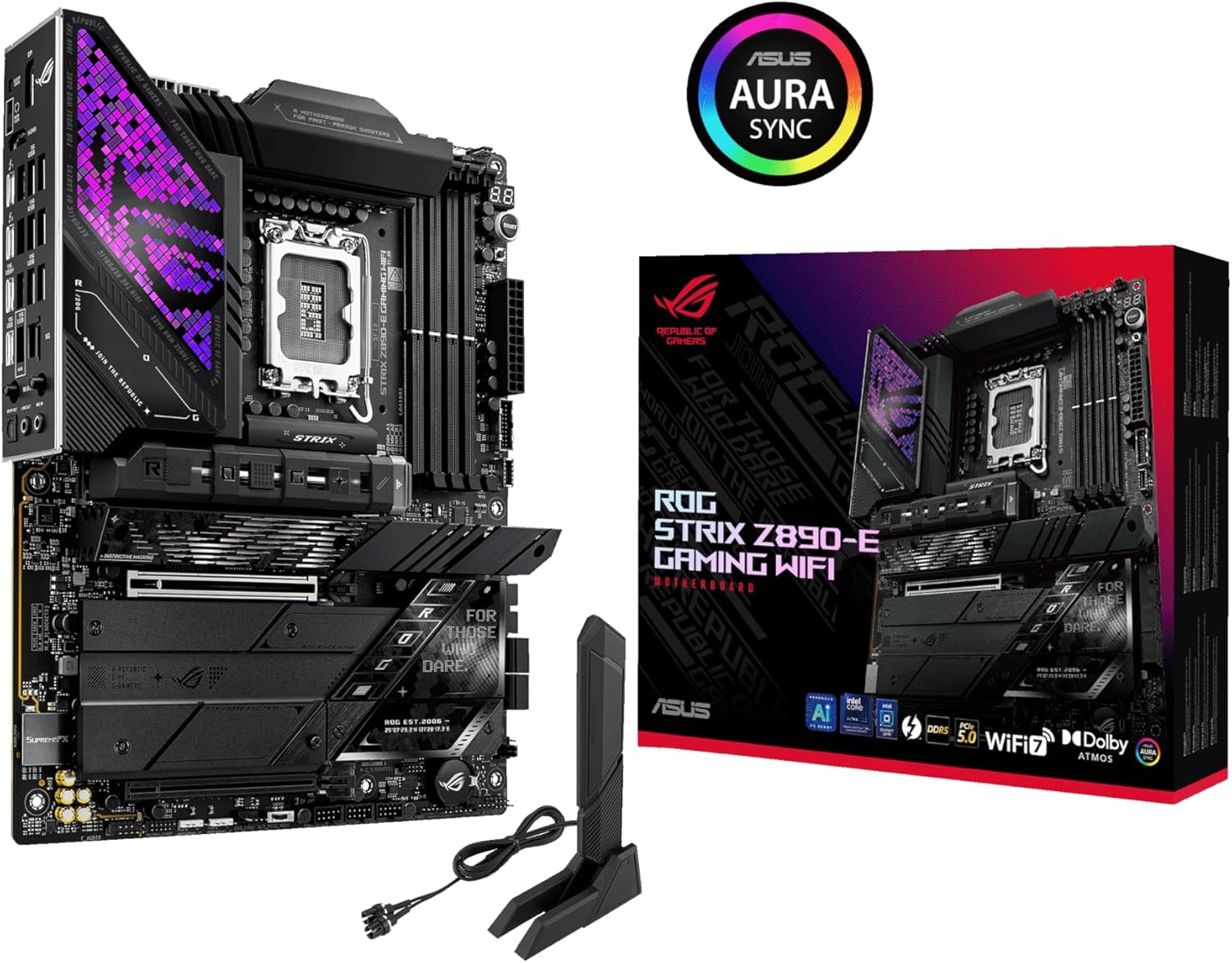 Placa Madre Asus Rog Strix Z890-E Gaming WiFi Intel Z890 Lga 1851 Atx