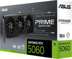 Tarjeta Gráfica Asus Prime GeForce RTX 5060 8GB GDDR7 (SFF)
