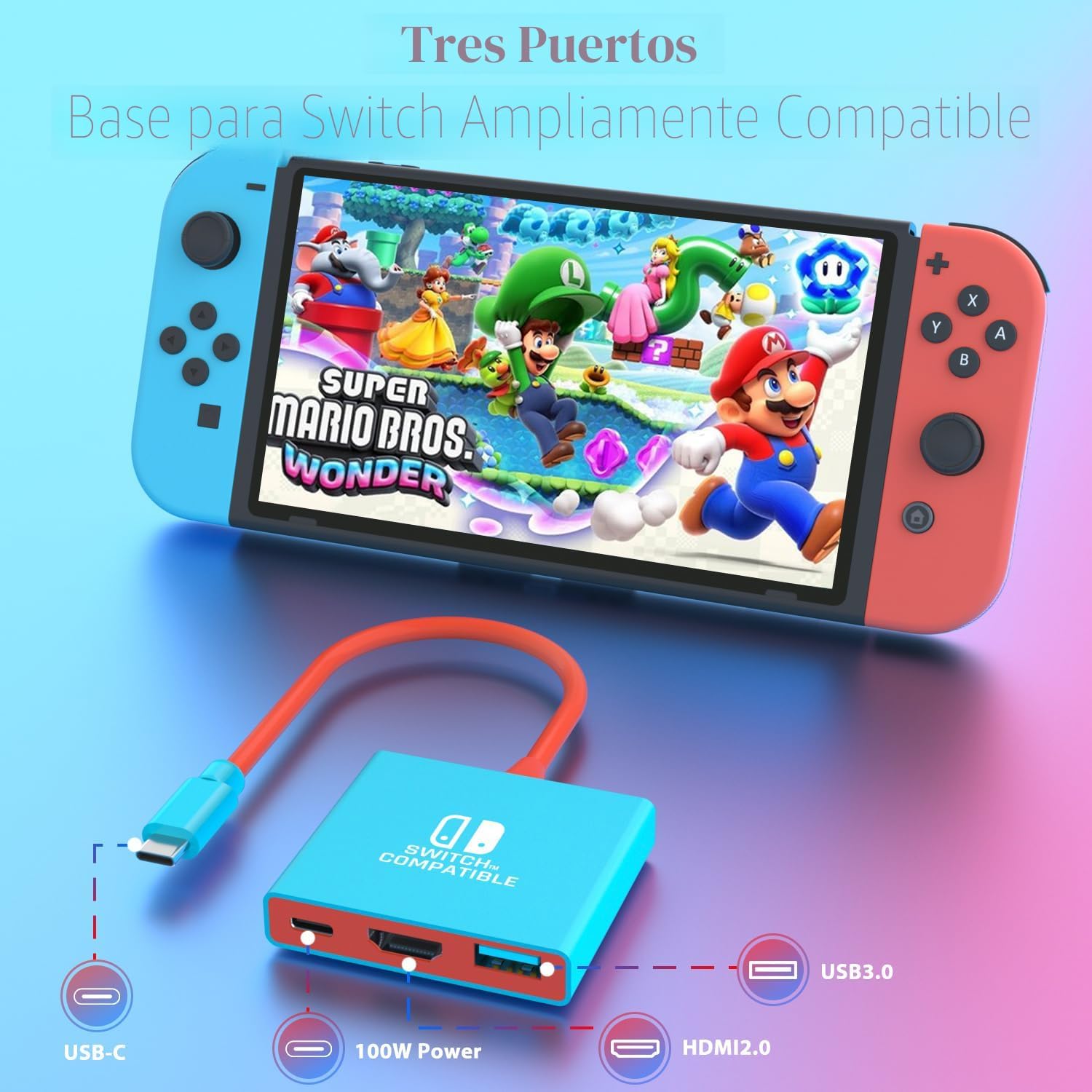 Estación De Acoplamiento Para Nintendo Switch