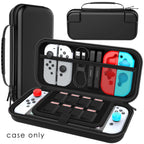 Estuche de Transporte para Nintendo Switch / Switch OLED – Caja Protectora con Compartimentos y Gran Espacio