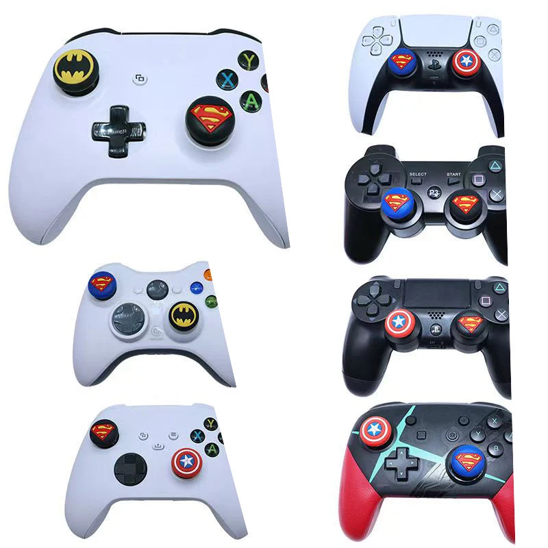 Pack 2 Grips de Silicona para Joystick (PS4 / PS5 / Xbox Series X|S) – Antideslizantes + Mayor Control