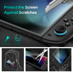 Protector de Pantalla de Vidrio Templado para Nintendo Switch 2 + Caps para Joystick