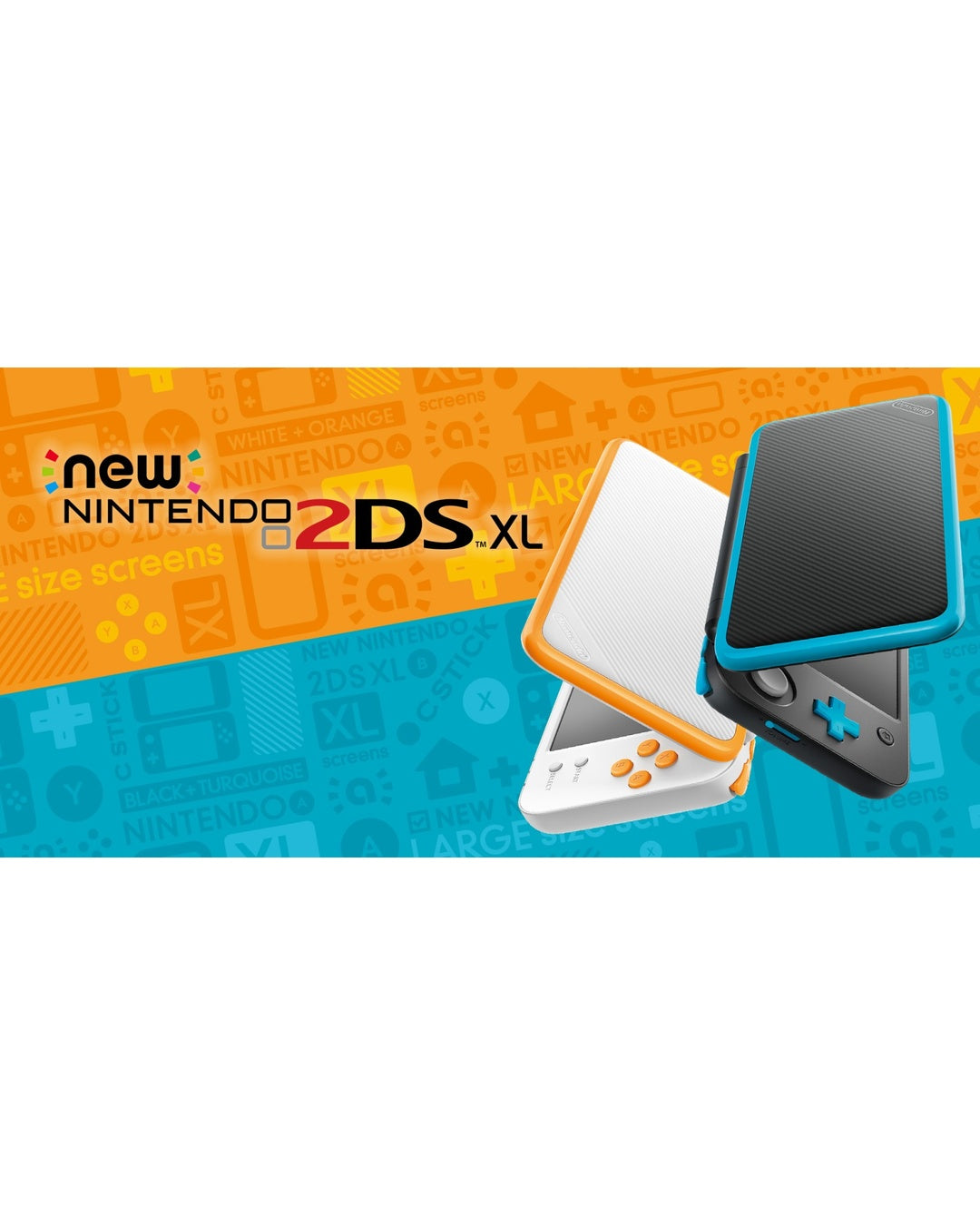 Nintendo 3DS – New 2DS XL Mario Kart 7 (Blanco/Naranjo) – Nuevo y Sellado